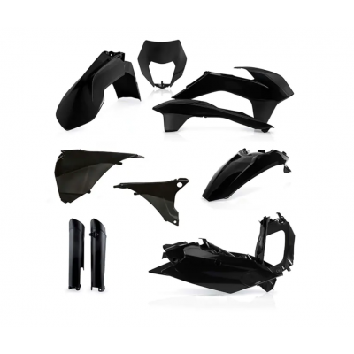 Σετ πλαστικά μοτοσυκλέτας ACERBIS για KTM EXC/EXC-F 14-15 Black
